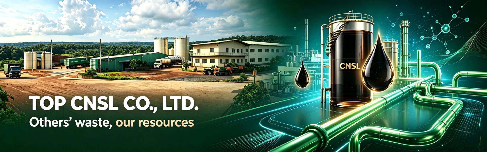 CNSL Vietnam, Biofuel, CNSL Pyrolysis Oil, Bio Heavy Fuel Oil, Heavy Cardanol,Marine Bio-Fuel